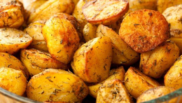 patate al forno croccantissime