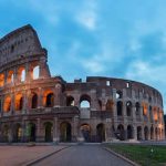 Il Colosseo di sera